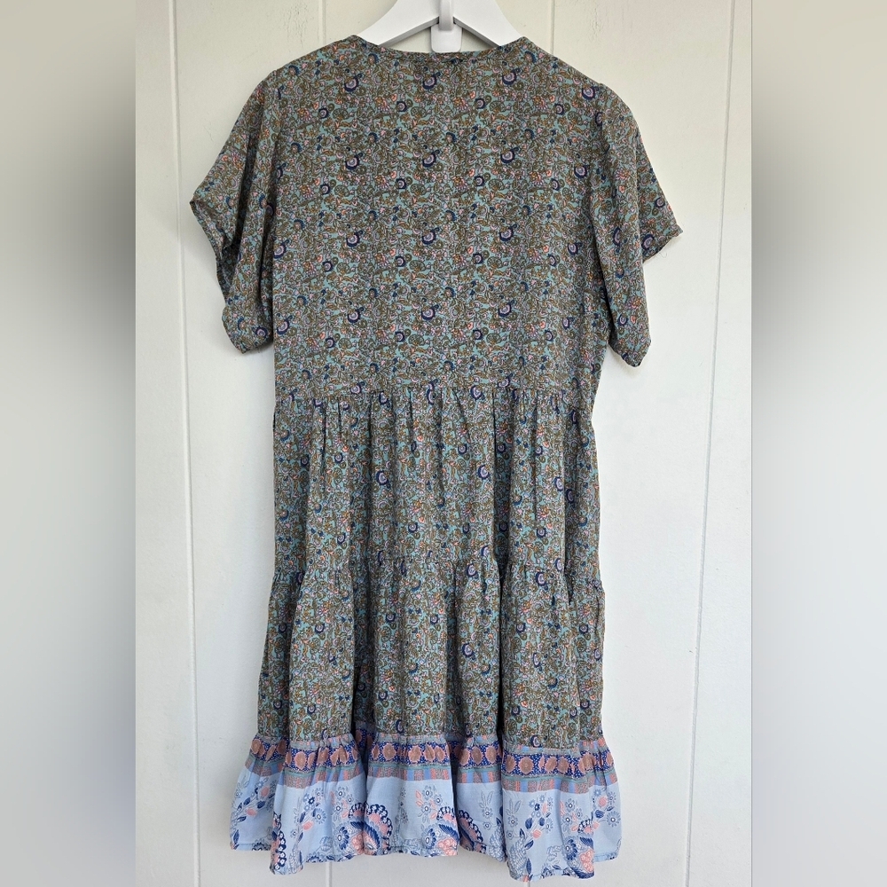 VICI Women's Mini Floral Baby Doll Dress Size Small - Picture 6 of 9